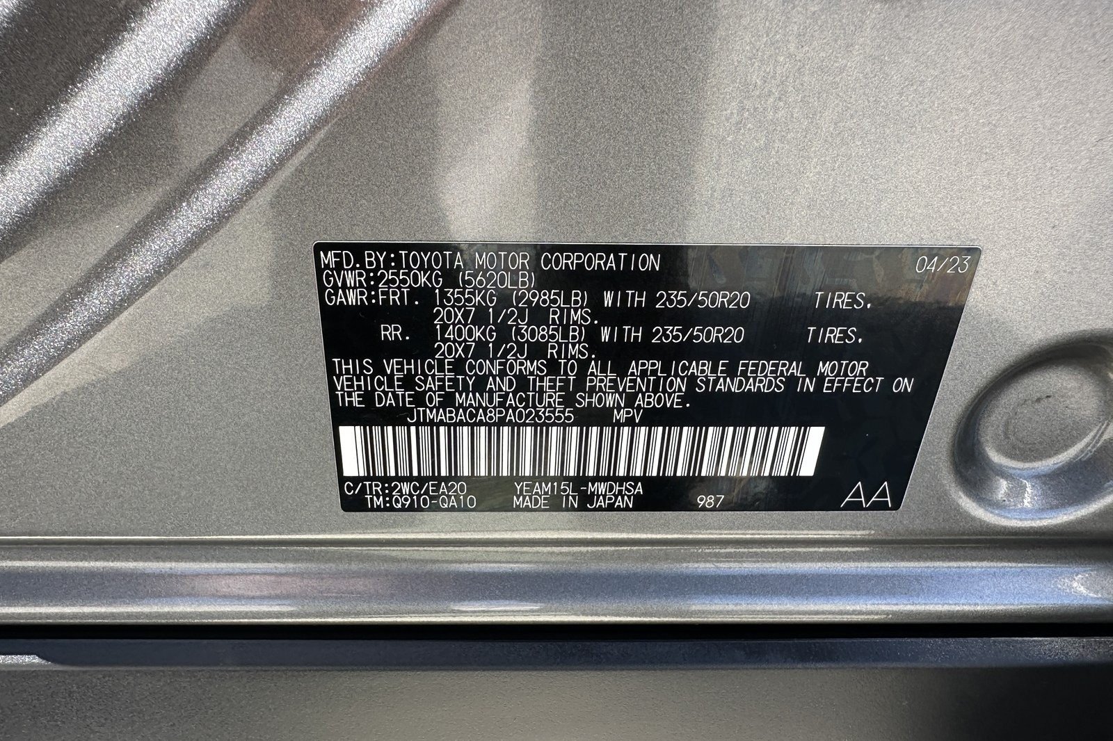 Certified 2023 Toyota bZ4X AWD w/ Weather Package image 27