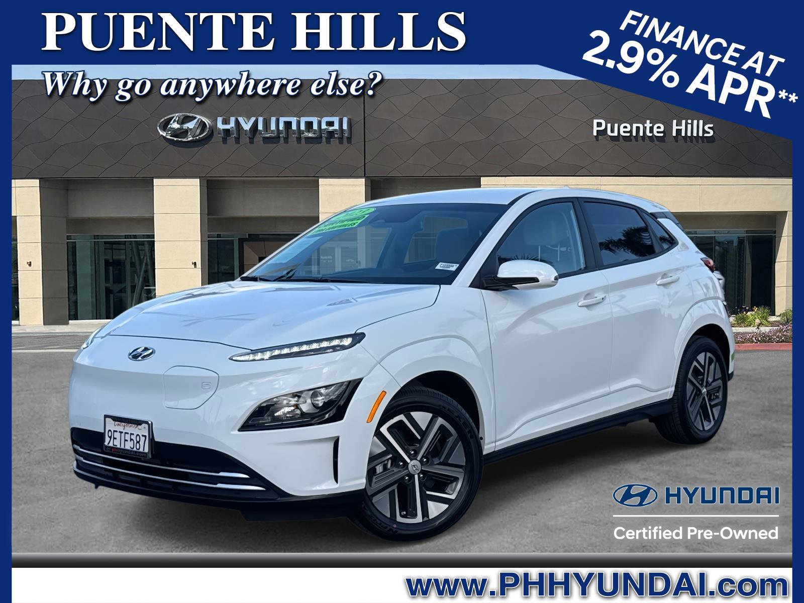 Certified 2023 Hyundai Kona SE w/ Cargo Package