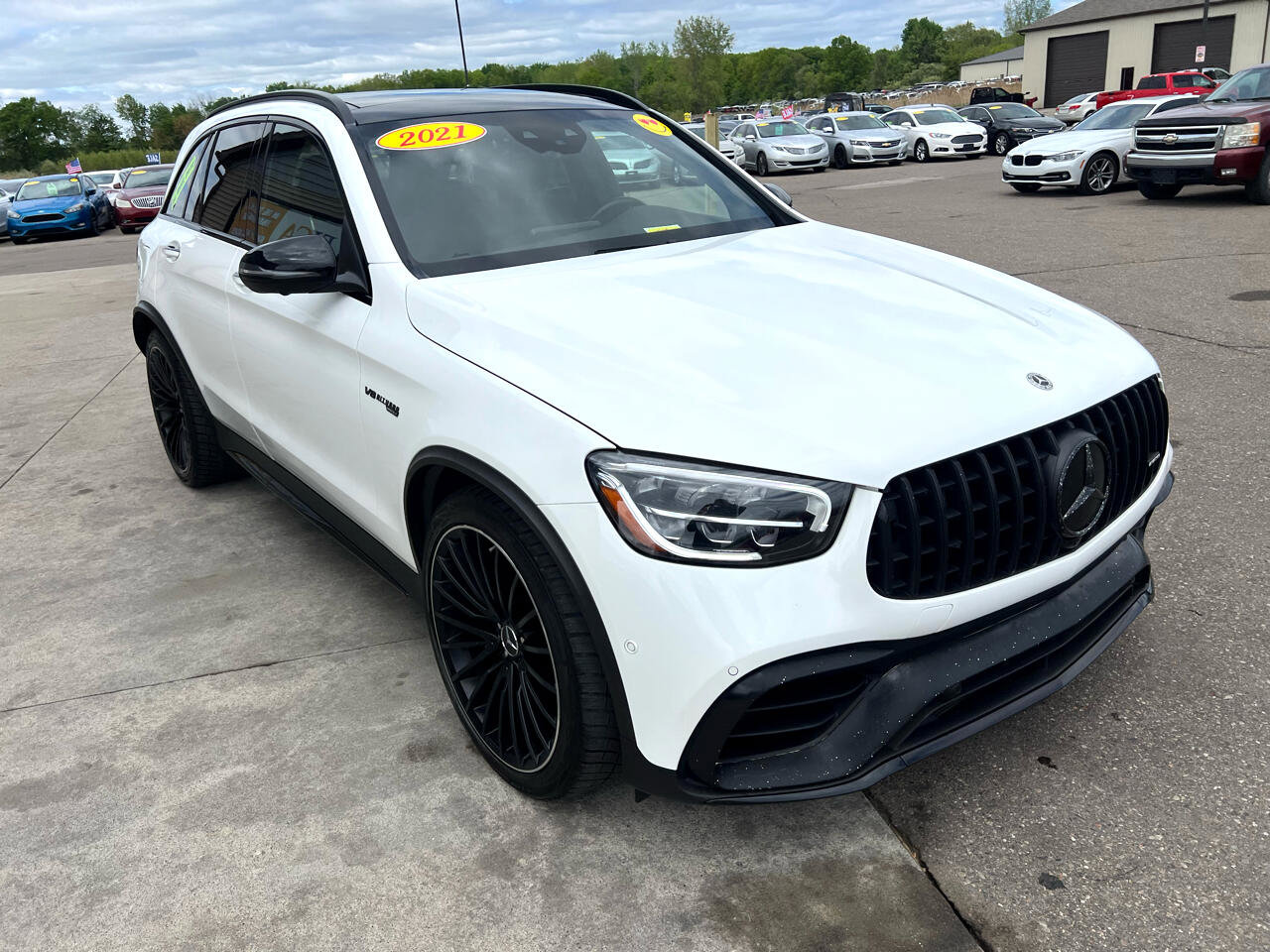 Used 2021 Mercedes-Benz GLC 63 AMG 4MATIC image 4