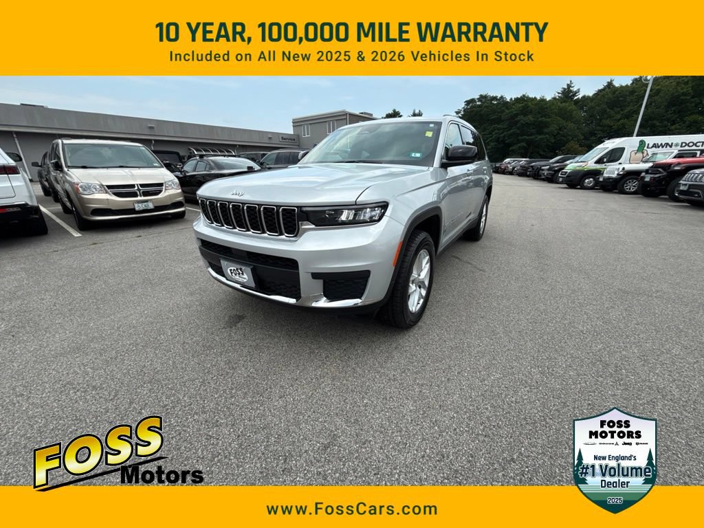 Certified 2025 Jeep Grand Cherokee L Laredo w/ Luxury Tech Group I