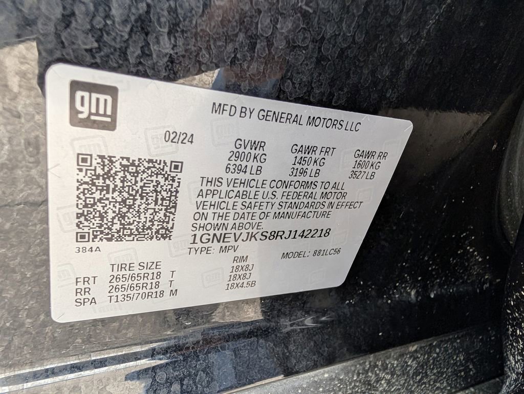 Used 2024 Chevrolet Traverse Z71 w/ Enhanced Driving Package image 36