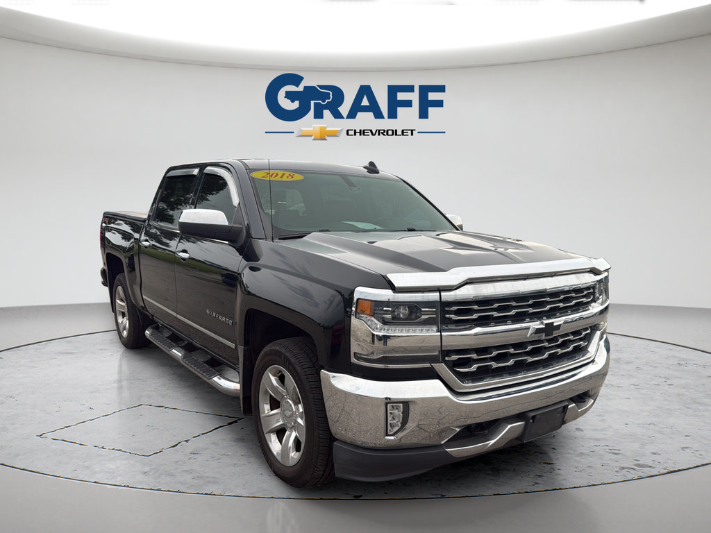 Used 2018 Chevrolet Silverado 1500 LTZ w/ Sport Package AWD/4WD image 11