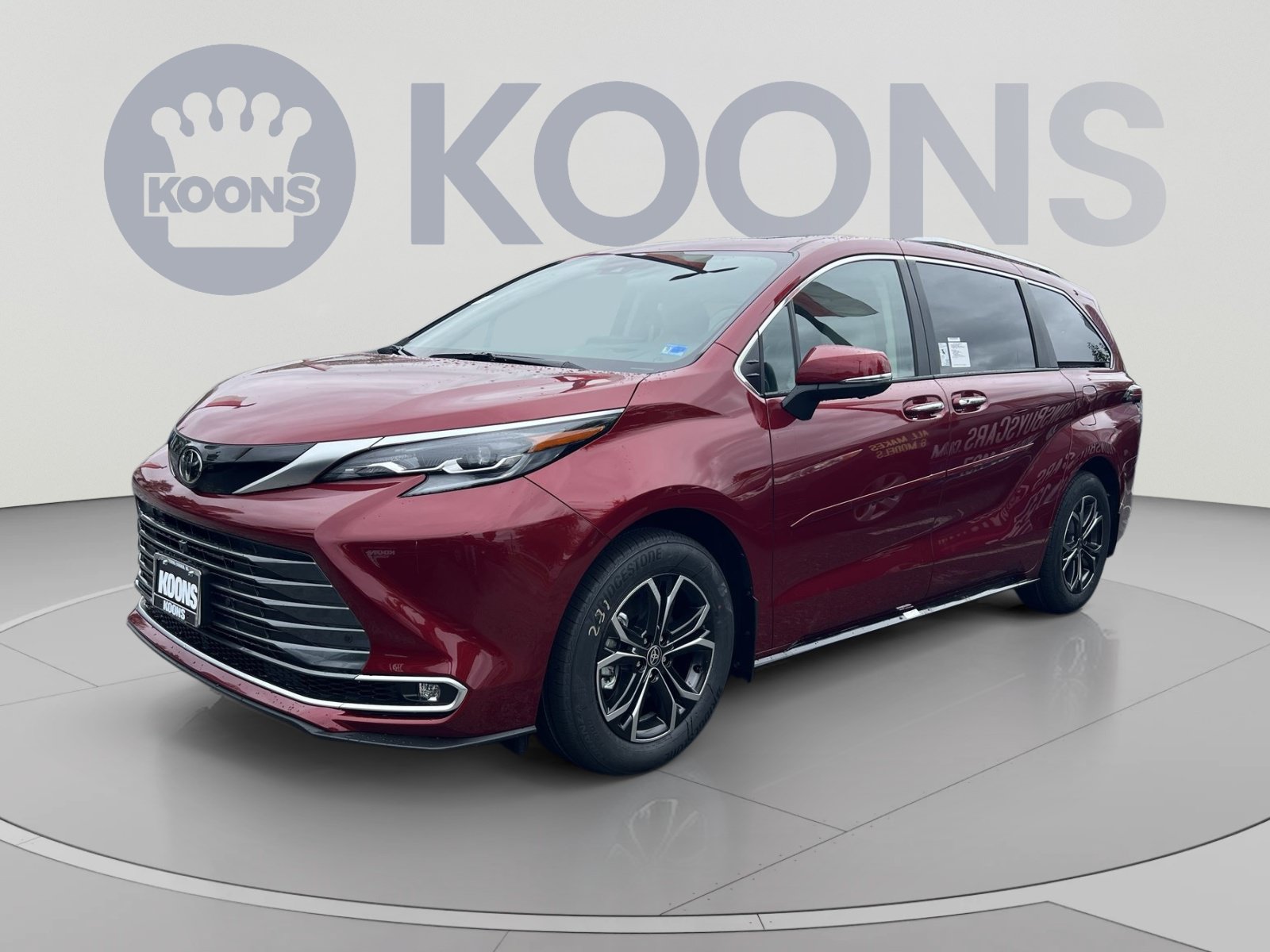New 2026 Toyota Sienna Platinum