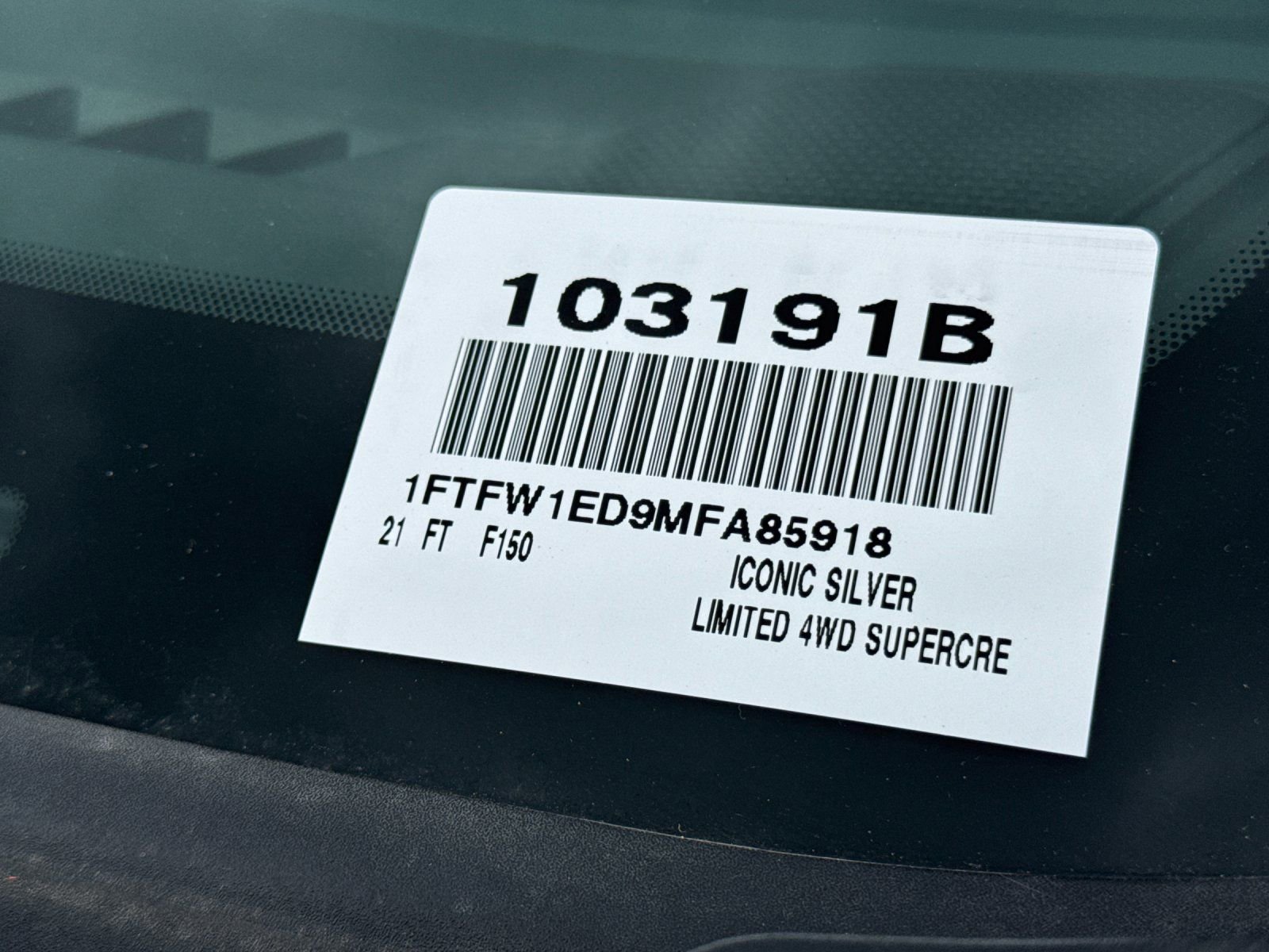 Used 2021 Ford F150 Limited image 3