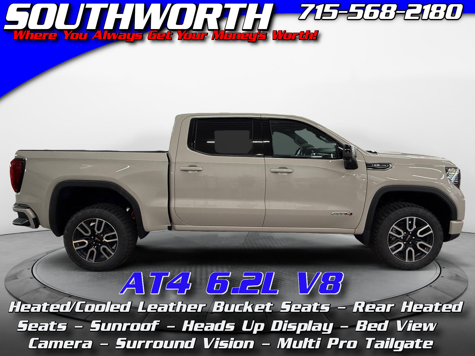New 2026 GMC Sierra 1500 AT4 w/ AT4 Premium Package AWD/4WD image 1