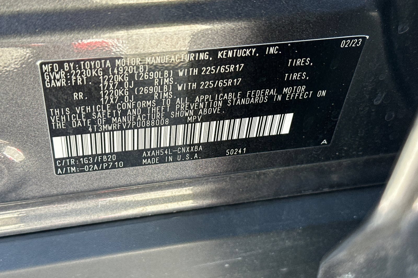 Used 2023 Toyota RAV4 LE AWD/4WD image 27