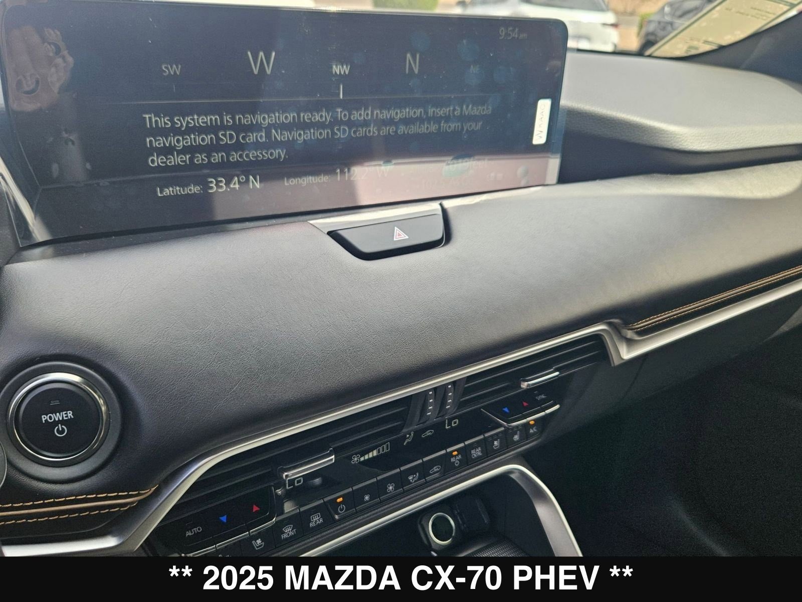 New 2025 MAZDA CX-70 Plug-In Hybrid w/ Premium Plus image 15