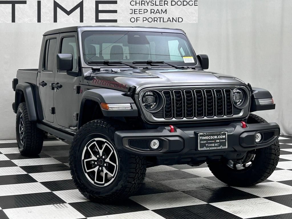 New 2026 Jeep Gladiator Rubicon w/ Steel Power Dome Hood Package