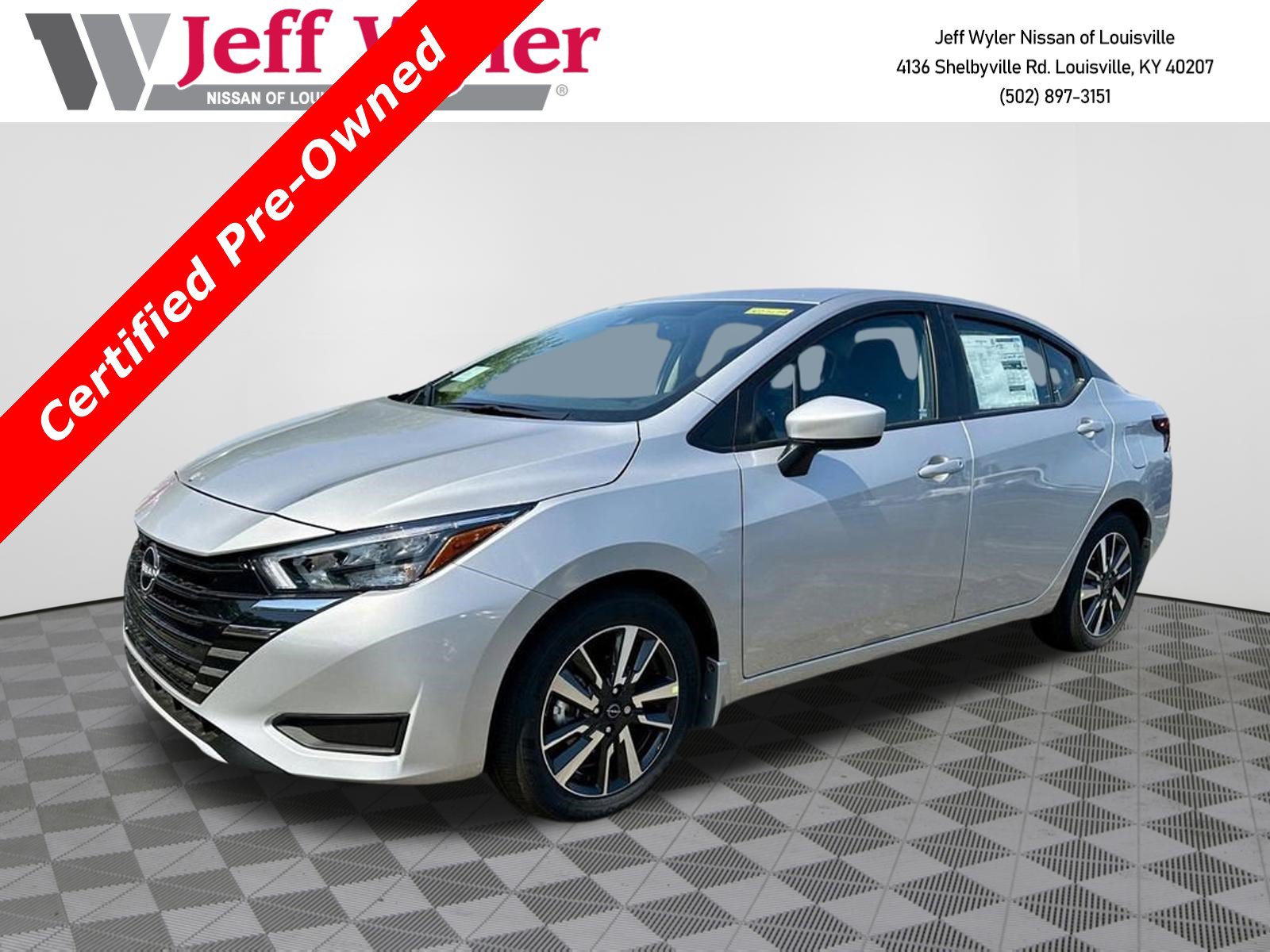 Certified 2025 Nissan Versa SV w/ Trunk Package