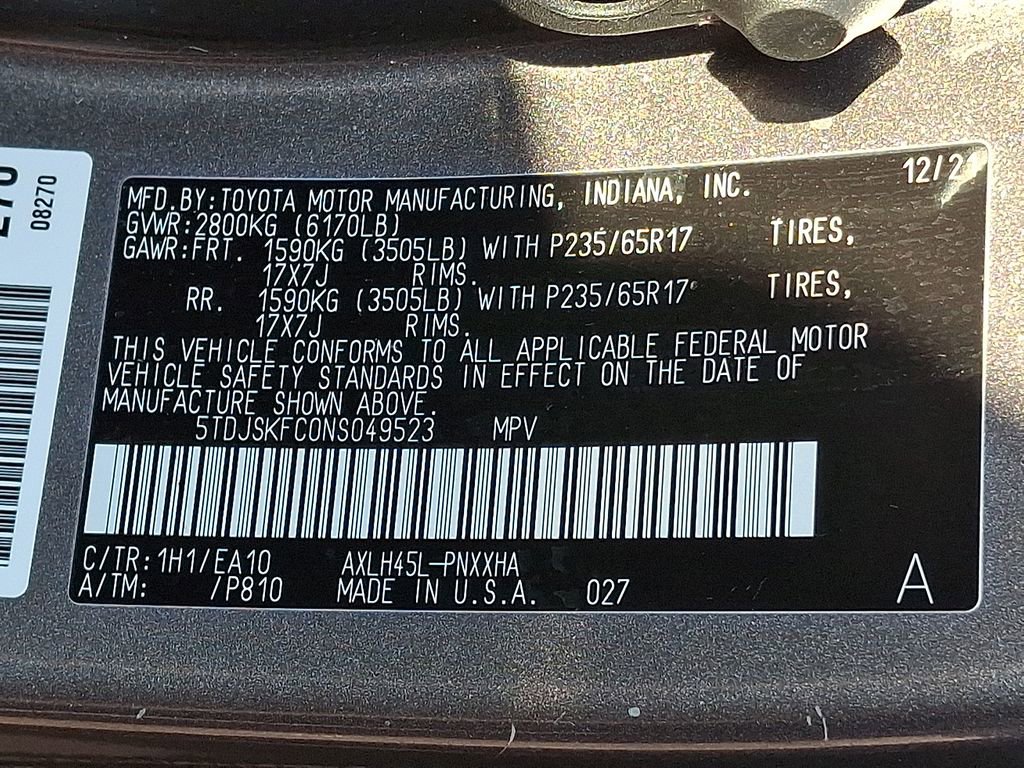 Used 2022 Toyota Sienna XLE image 25