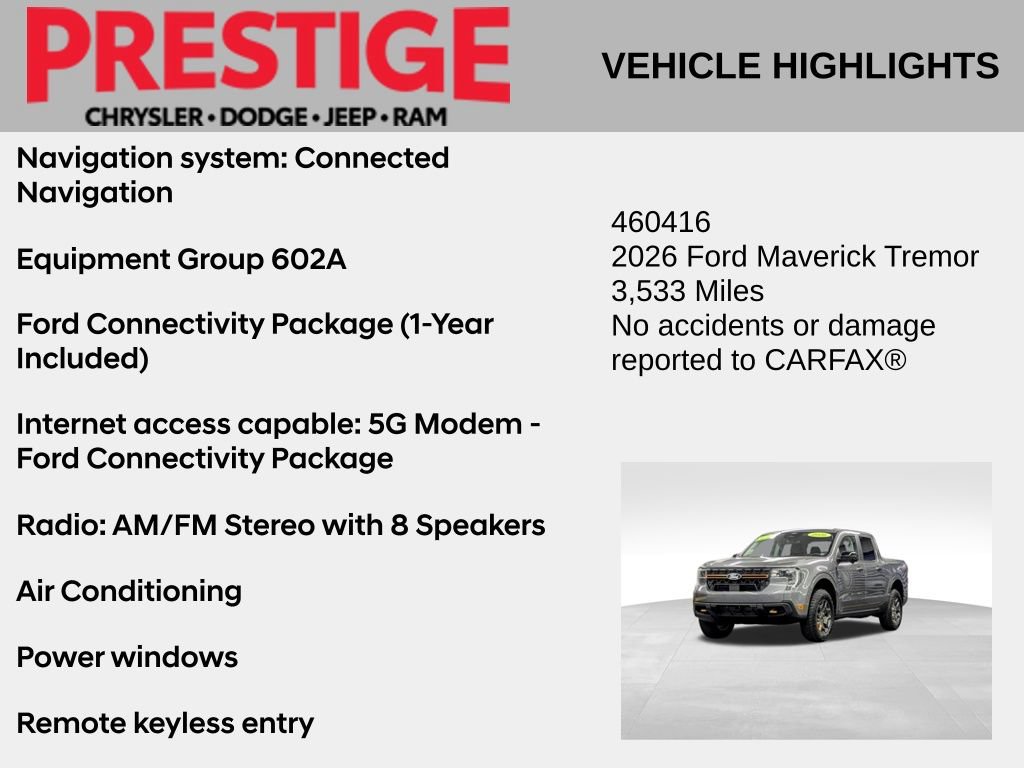 Used 2026 Ford Maverick Tremor AWD/4WD video 2