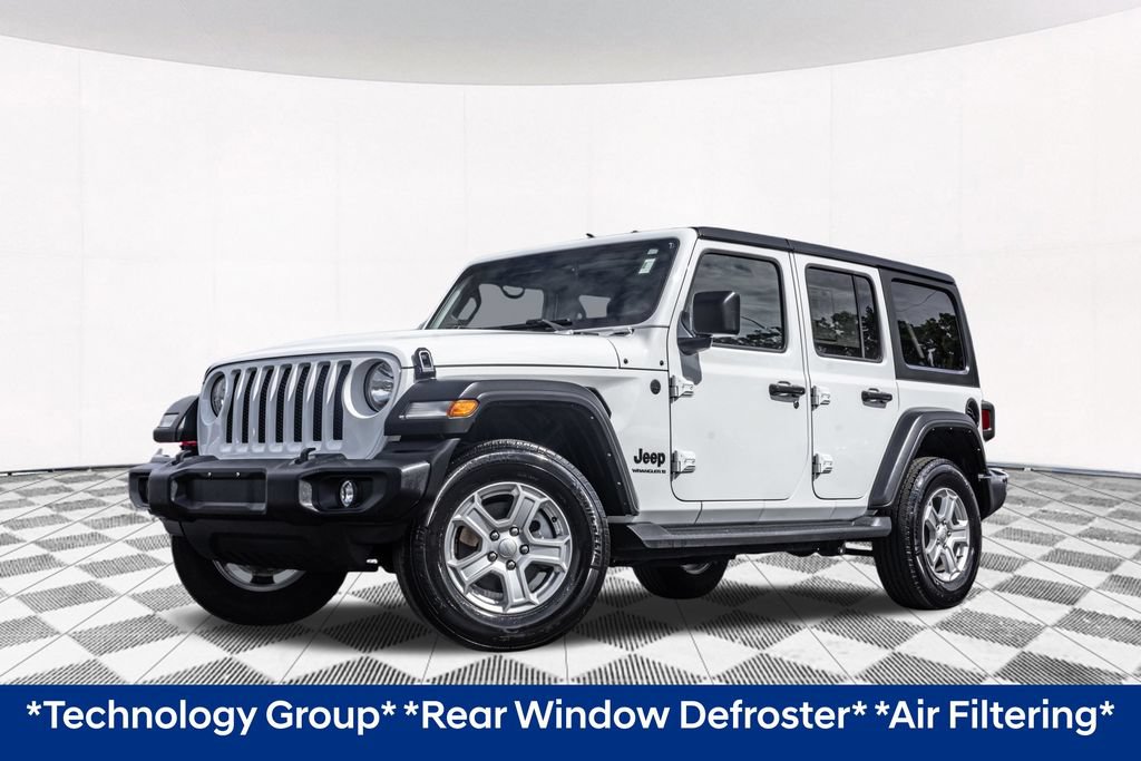 Used 2023 Jeep Wrangler Unlimited Sport AWD/4WD image 2