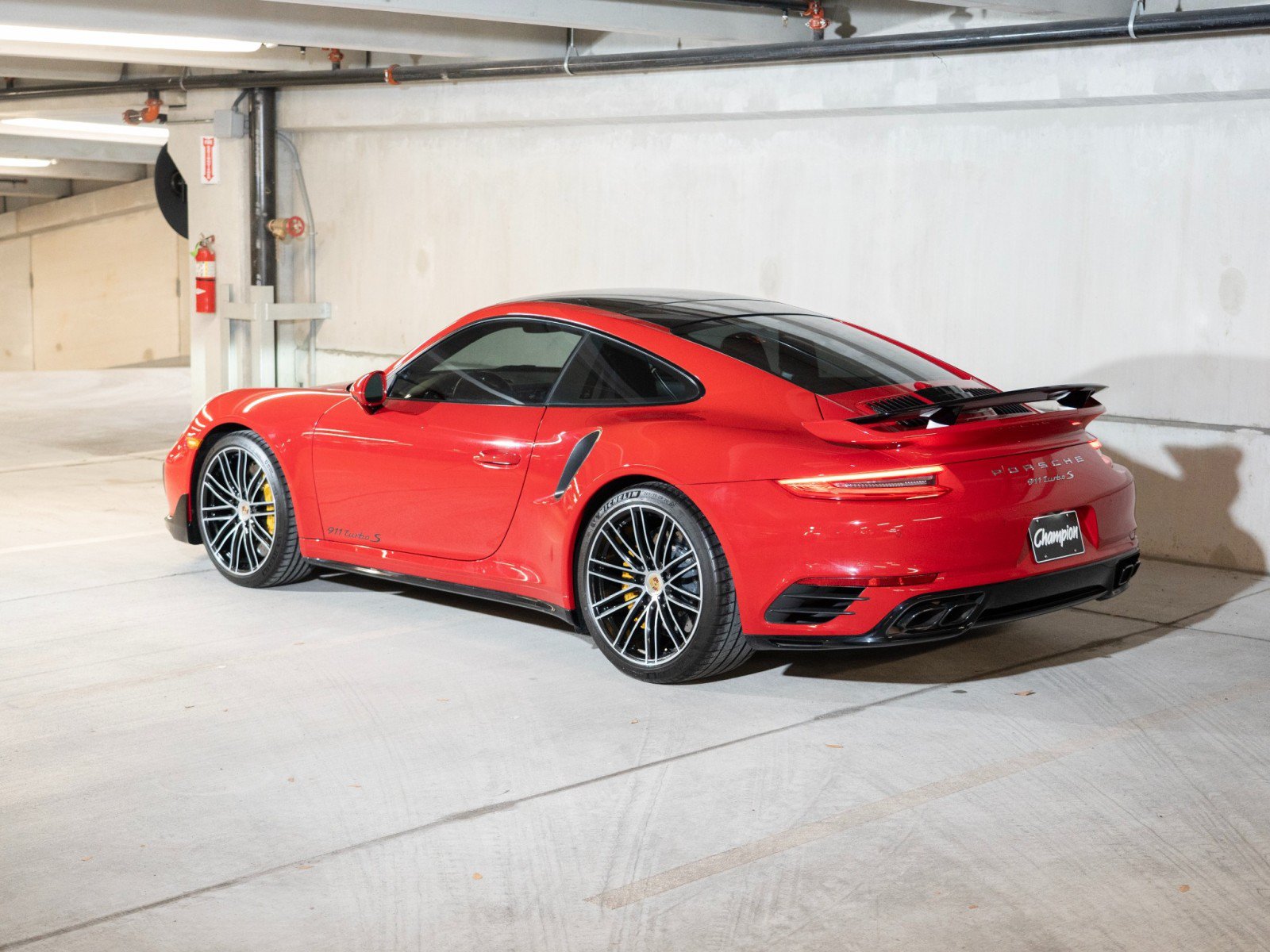 Certified 2019 Porsche 911 Turbo S AWD/4WD image 3