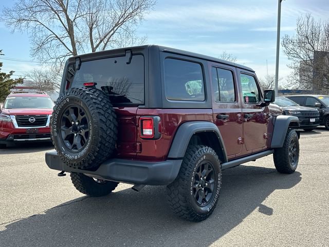 Used 2021 Jeep Wrangler Unlimited Sport image 2