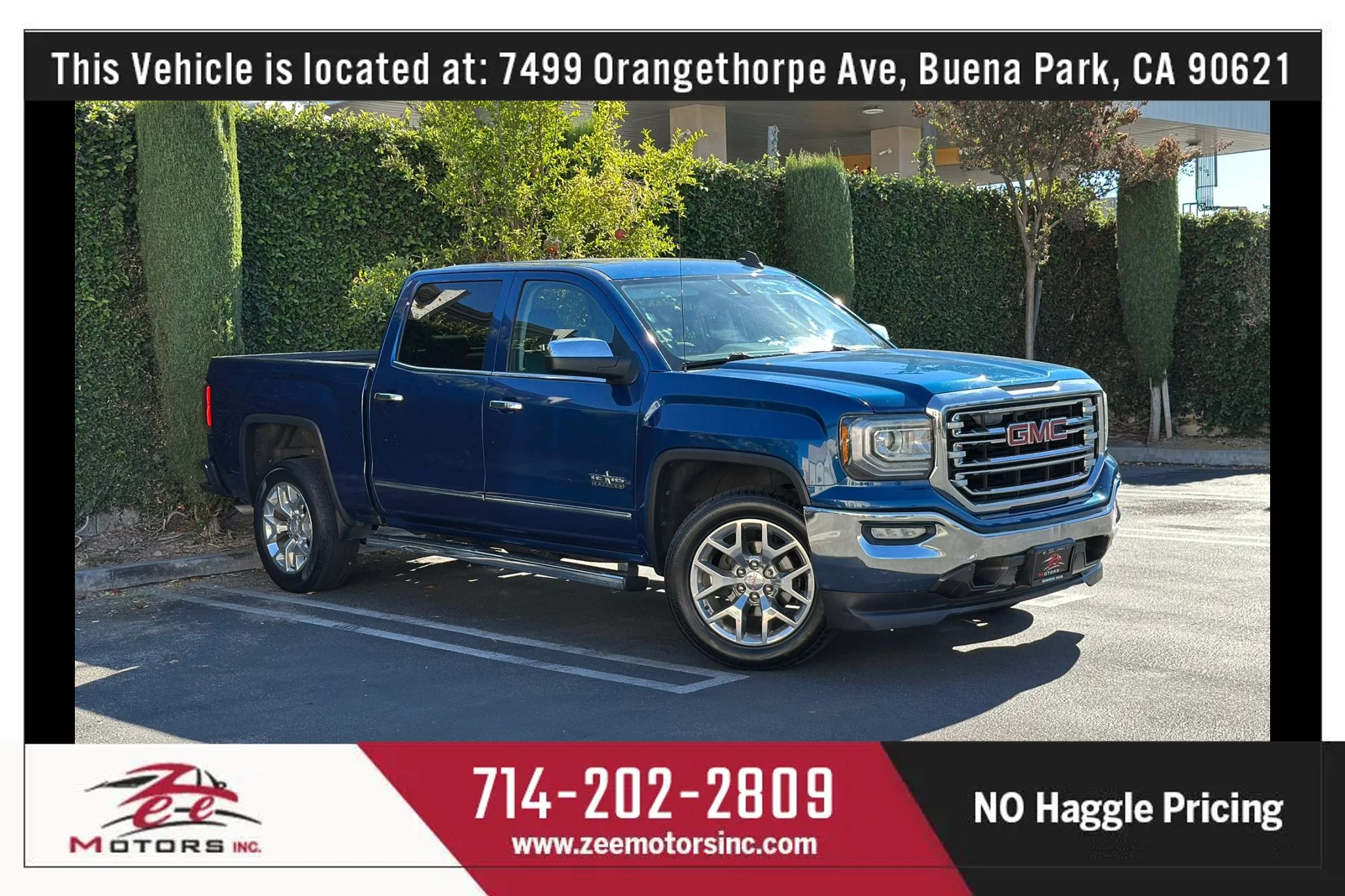 Used 2017 GMC Sierra 1500 SLT w/ Texas SLT Premium Package