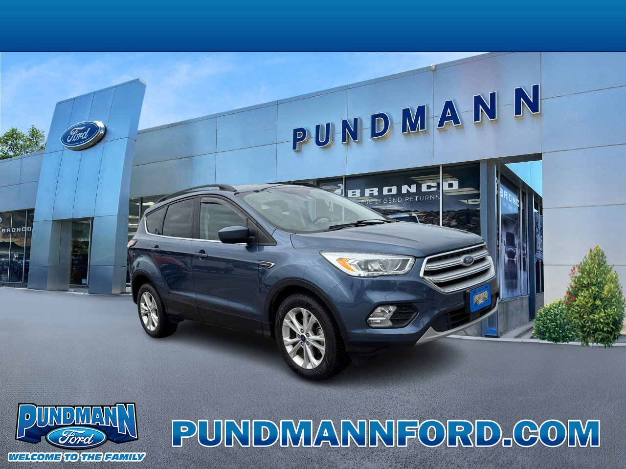 Used 2018 Ford Escape SEL w/ Ford Safe & Smart Package FWD image 1