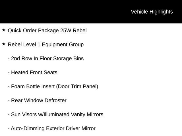 Used 2022 RAM 1500 Rebel w/ Night Edition image 11