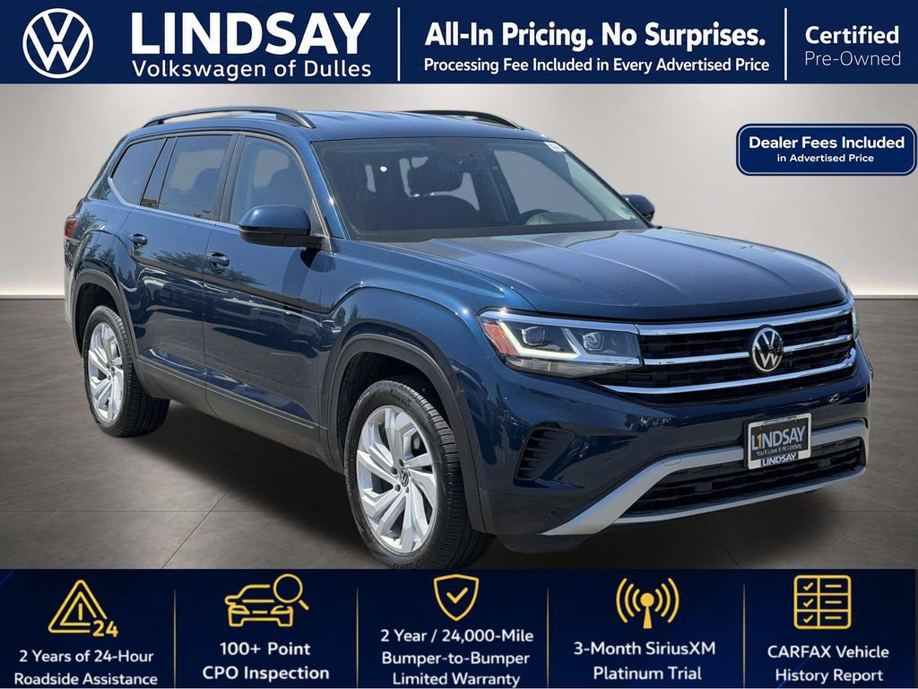 Certified 2023 Volkswagen Atlas SE