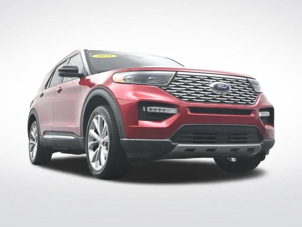 Used 2021 Ford Explorer Platinum w/ Equipment Group 601A AWD/4WD image 40