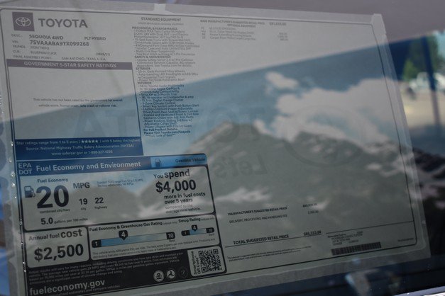 New 2026 Toyota Sequoia Platinum AWD/4WD image 17