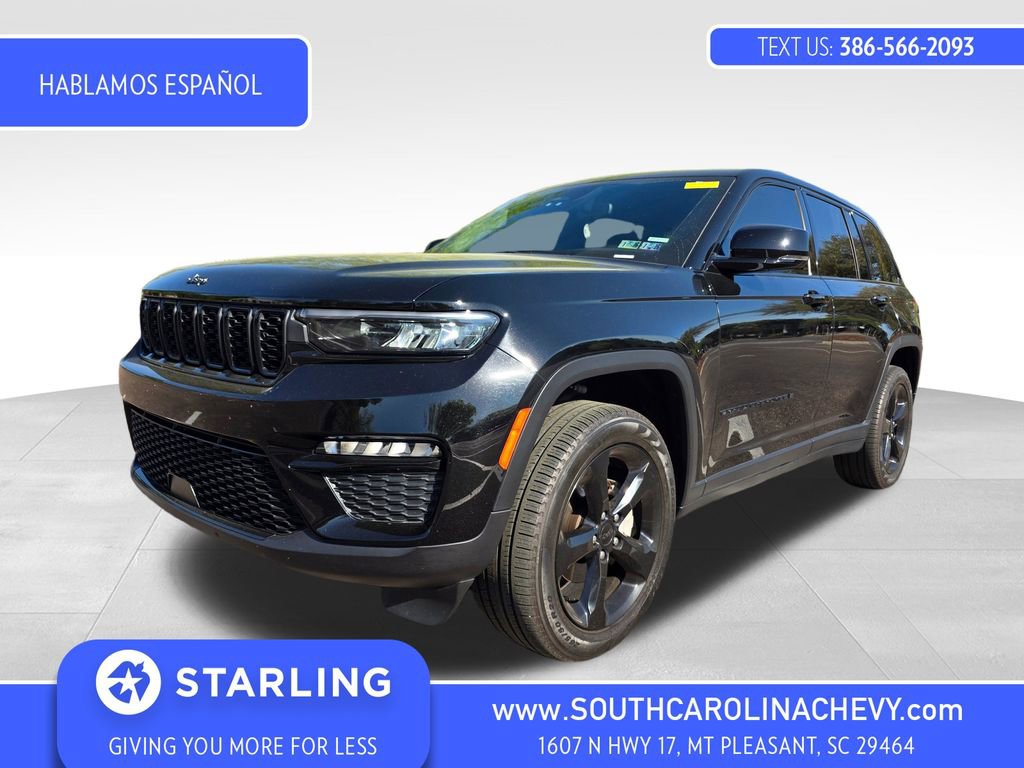 Used 2024 Jeep Grand Cherokee Limited w/ Black Appearance Package