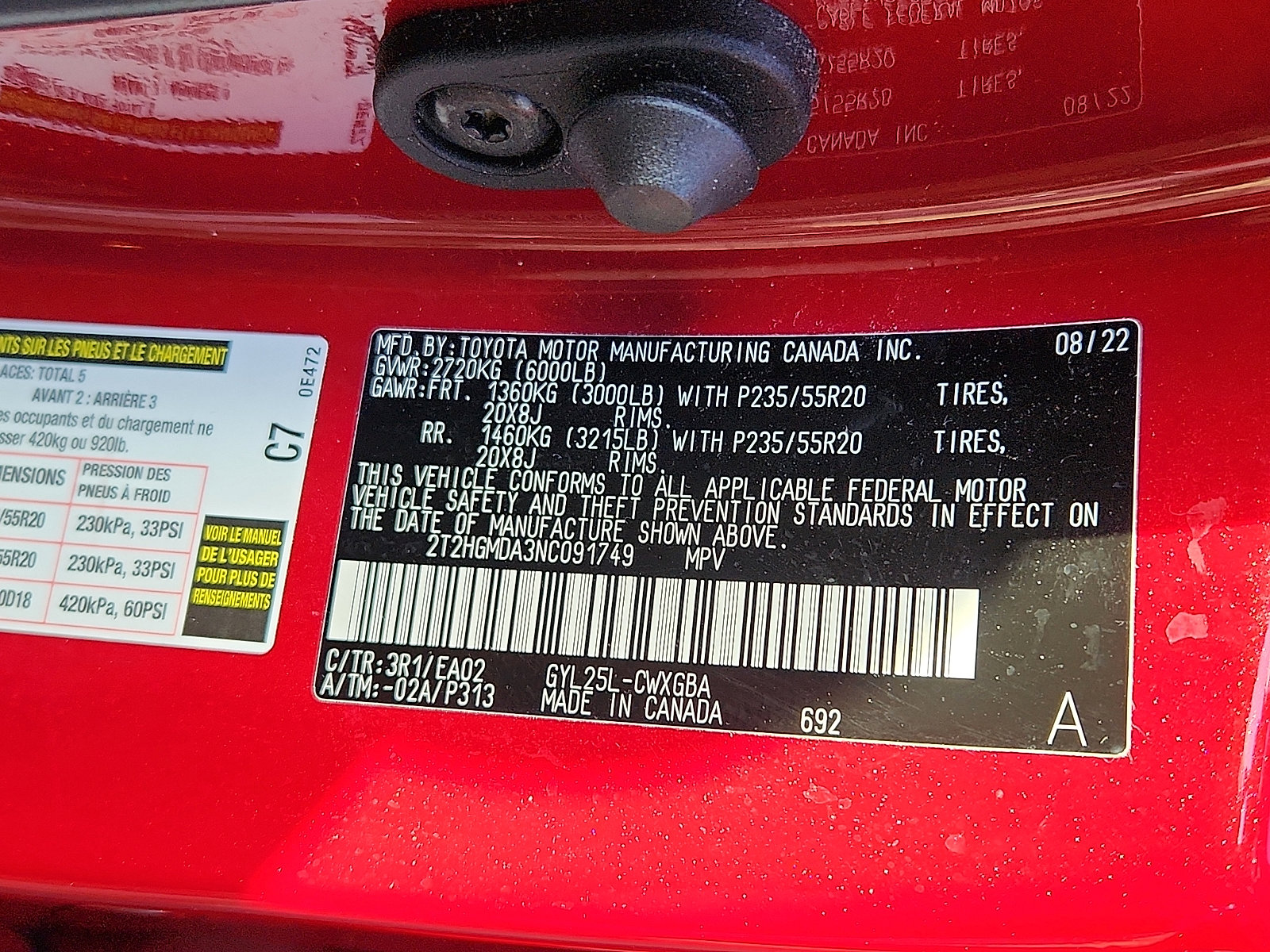 Certified 2022 Lexus RX 450h AWD w/ Premium Package image 29