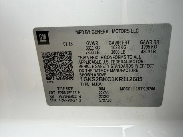 Used 2019 GMC Yukon SLT w/ Premium Edition AWD/4WD image 35