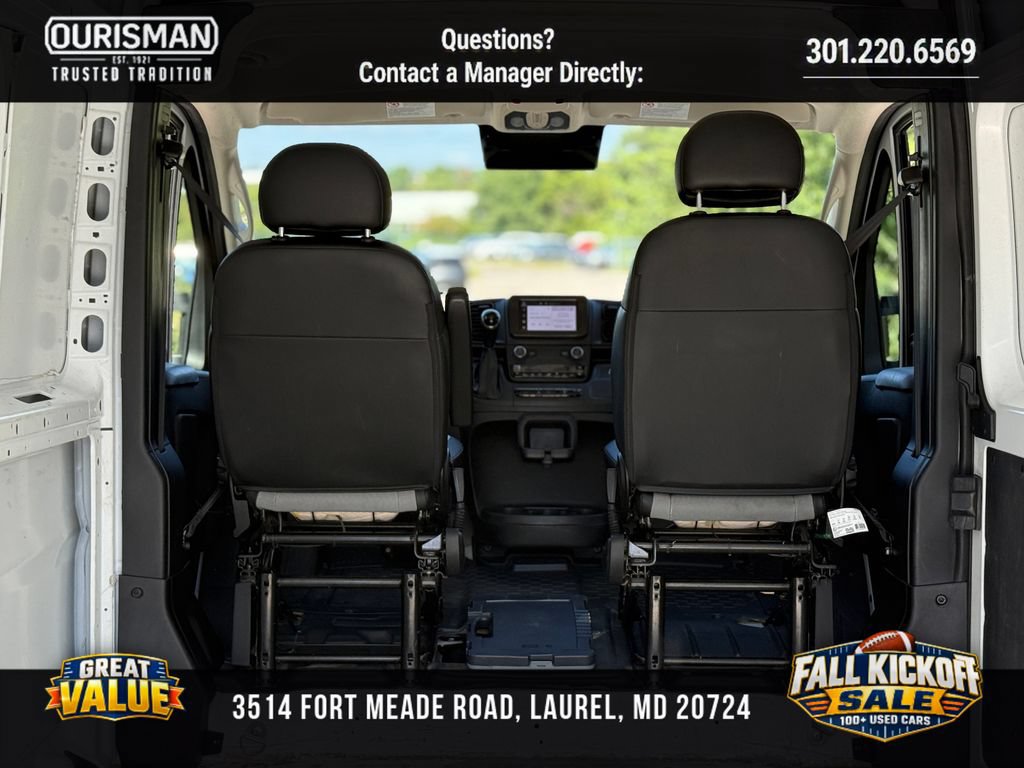 Used 2025 RAM ProMaster 2500 w/ Convenience Group FWD image 21