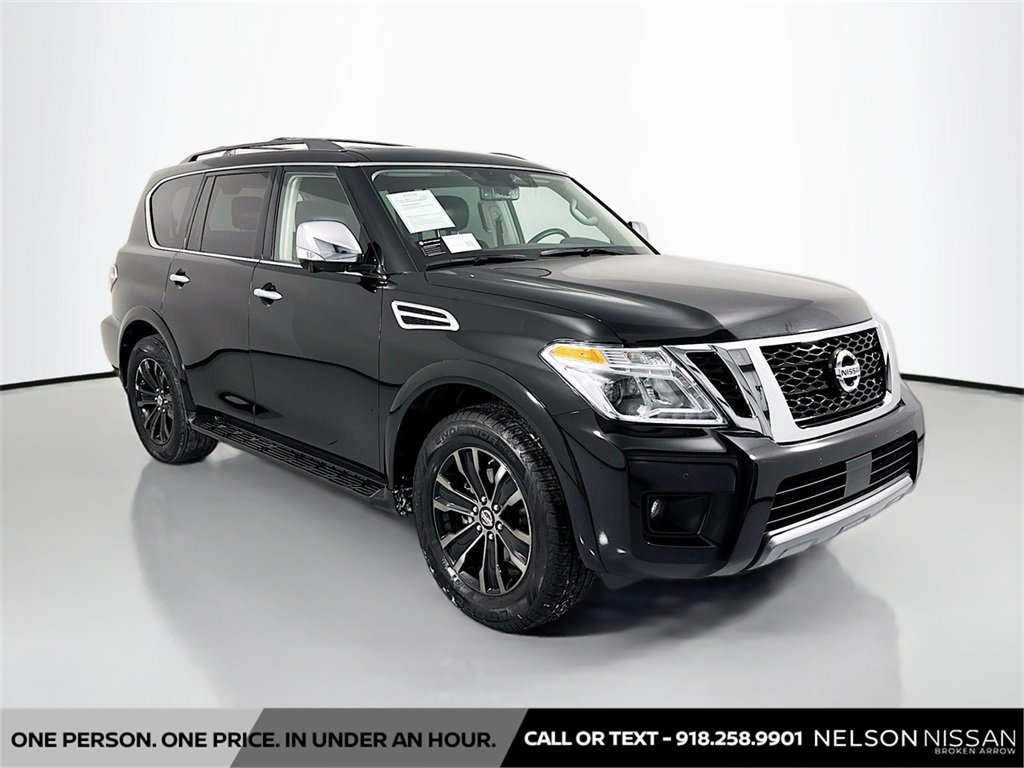 Used 2019 Nissan Armada Platinum w/ Captain's Chairs Package image 3