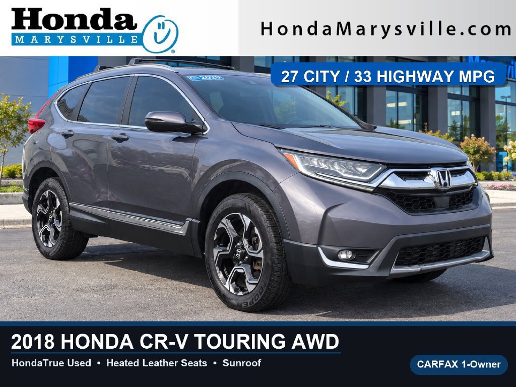 Certified 2018 Honda CR-V Touring image 1