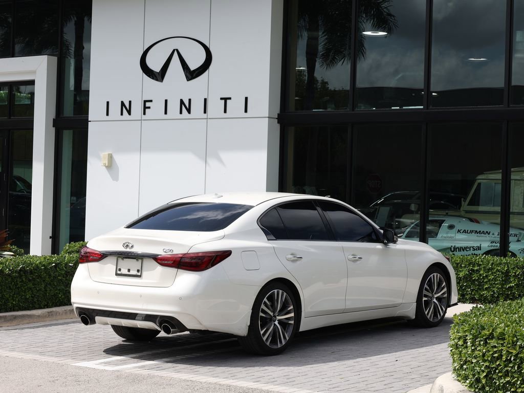 Certified 2023 INFINITI Q50 Sensory RWD image 4