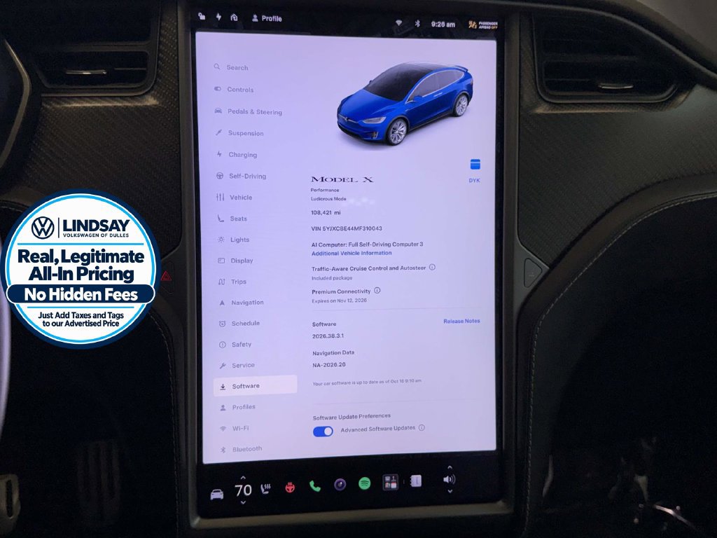 Used 2021 Tesla Model X Performance AWD/4WD image 20