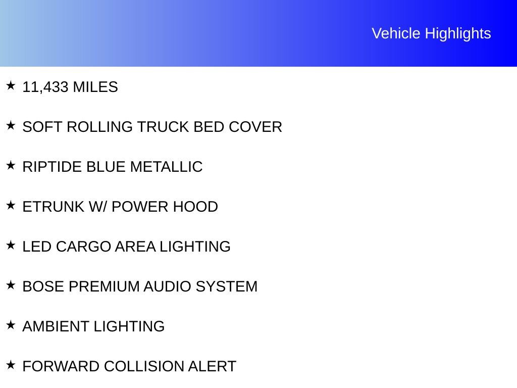 Used 2026 Chevrolet Silverado EV Trail Boss AWD/4WD image 7