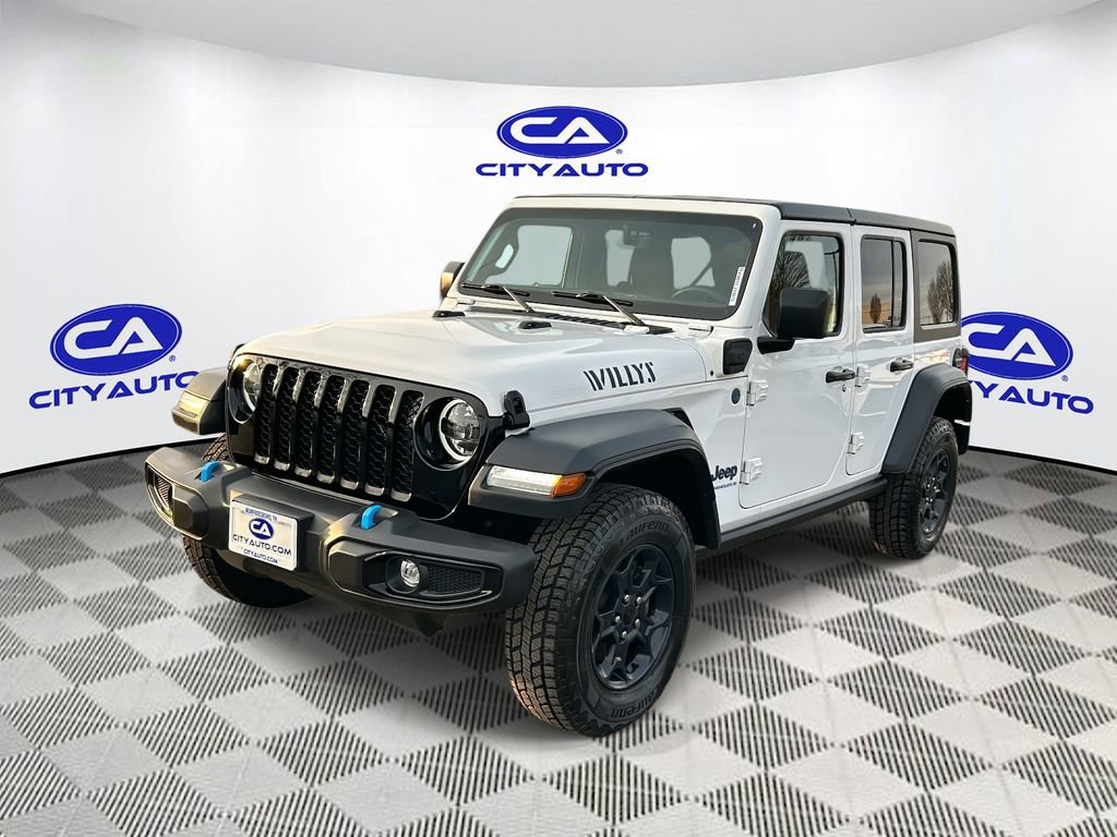 Used 2023 Jeep Wrangler Willys 4xe w/ 8.4" Radio Group image 9