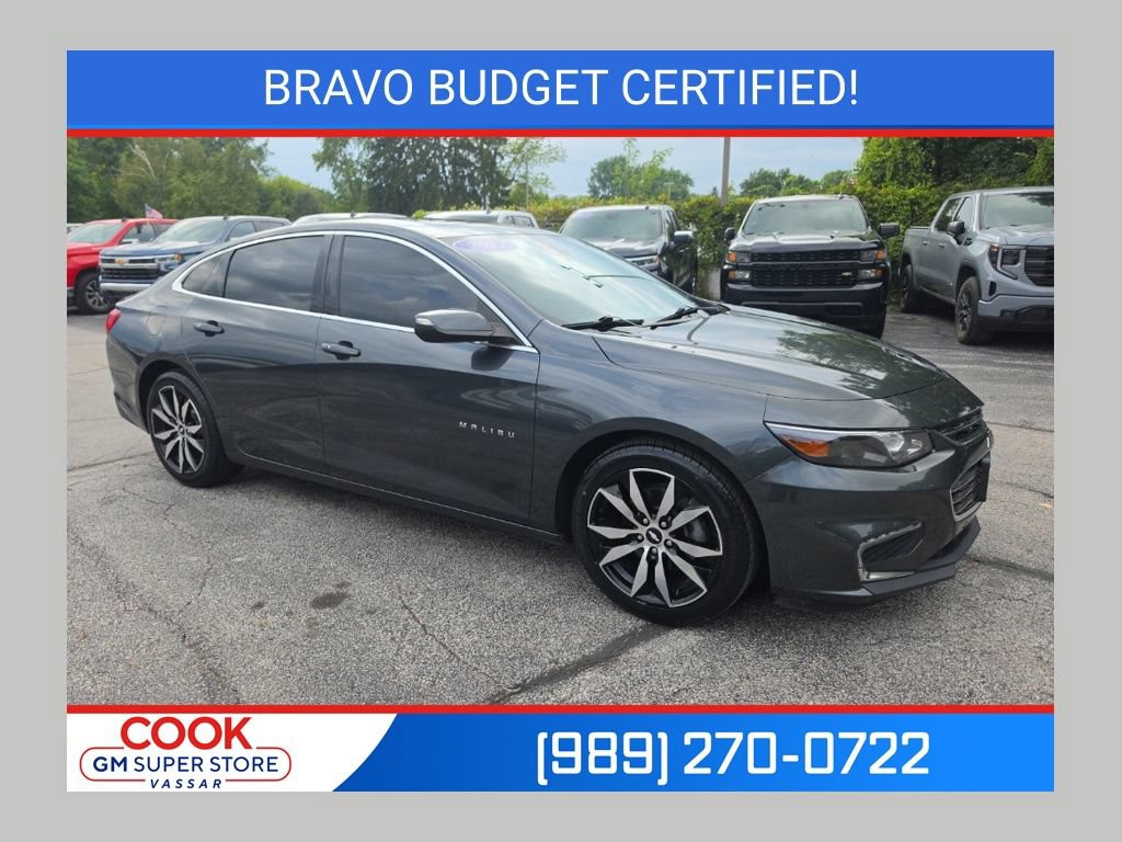 Certified 2017 Chevrolet Malibu LT w/ True North Edition