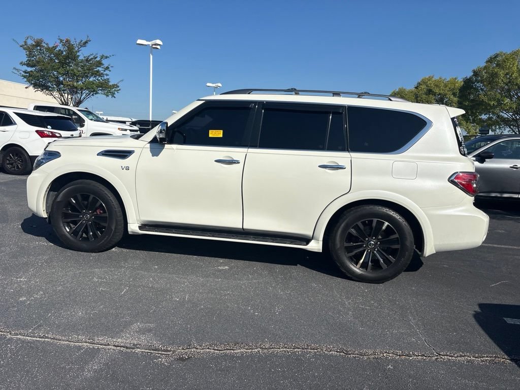 Used 2020 Nissan Armada Platinum w/ Captain's Chairs Package RWD image 7