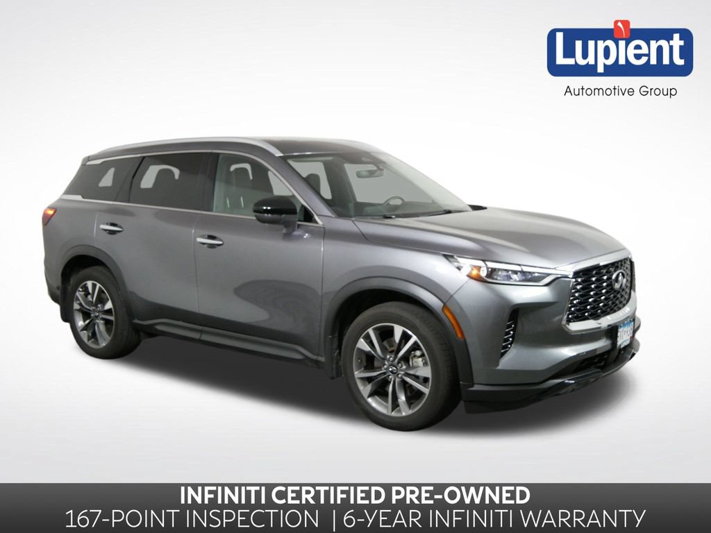 Certified 2025 INFINITI QX60 Luxe w/ Vision Package AWD/4WD 360° Tour