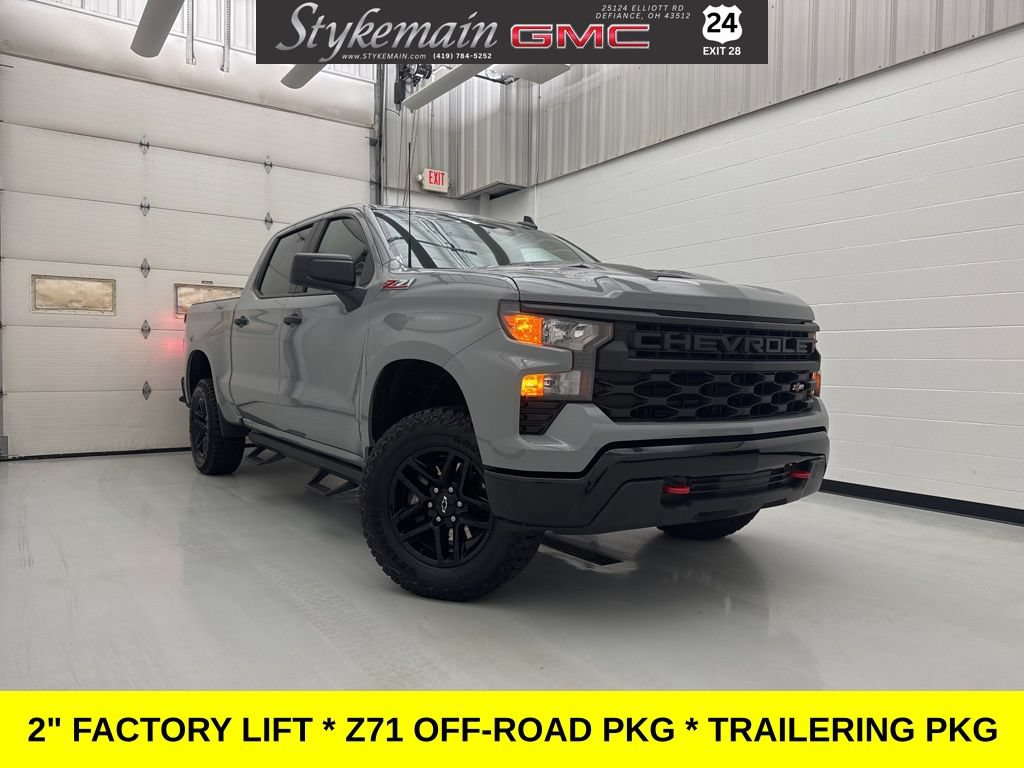 Used 2024 Chevrolet Silverado 1500 Custom Trail Boss AWD/4WD image 1