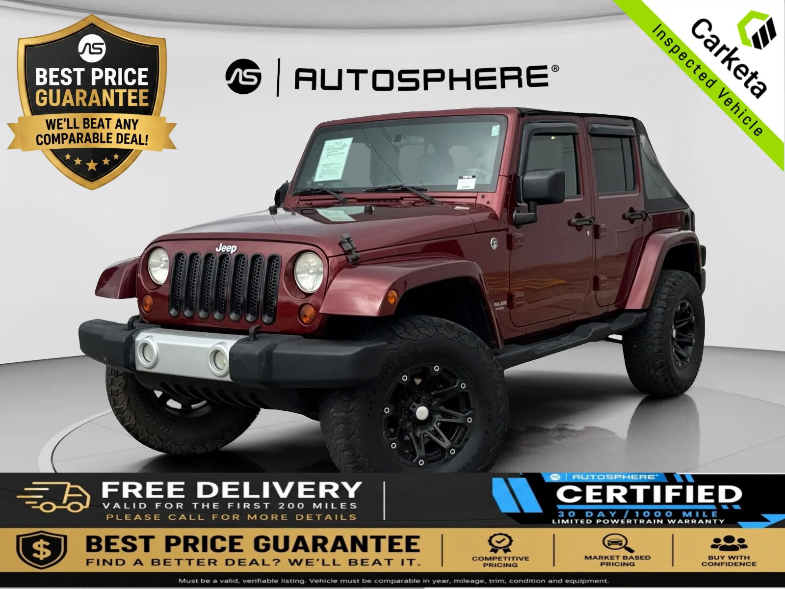 Used 2009 Jeep Wrangler Unlimited Sahara w/ Trailer Tow Group