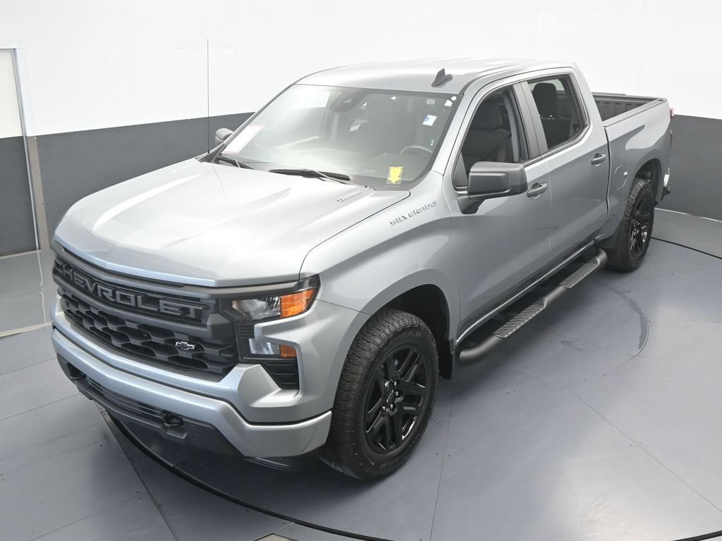 Used 2025 Chevrolet Silverado 1500 Custom w/ Turbomax Blackout Package RWD image 39