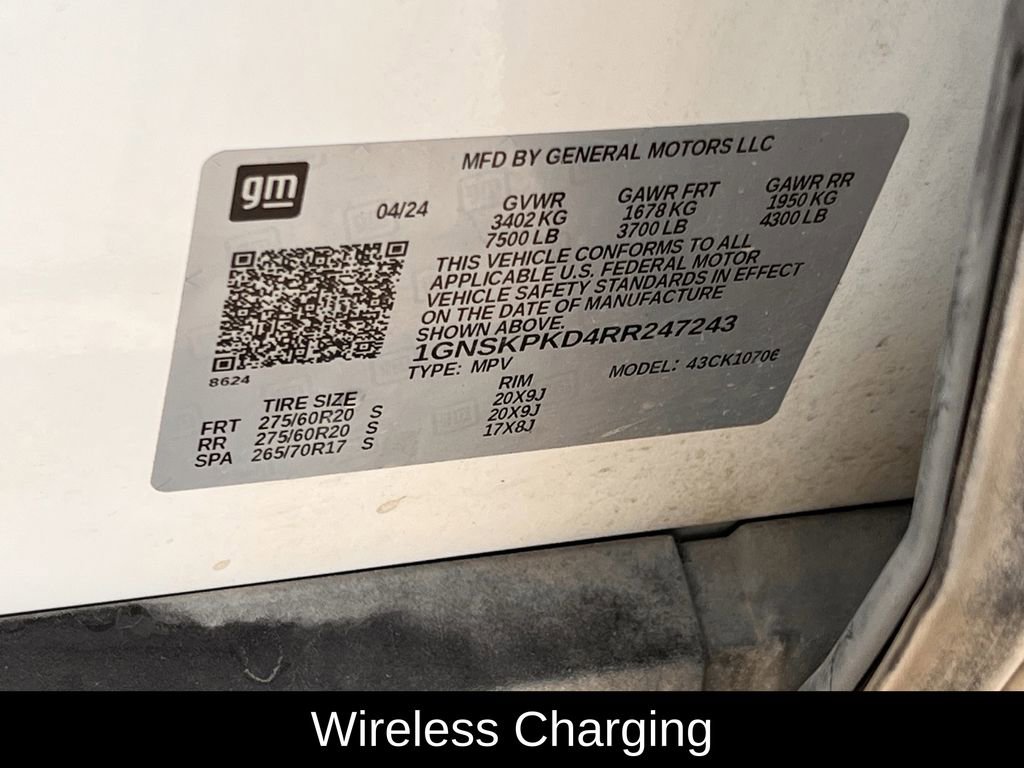 Used 2024 Chevrolet Tahoe Z71 w/ Z71 Off-Road Package image 38