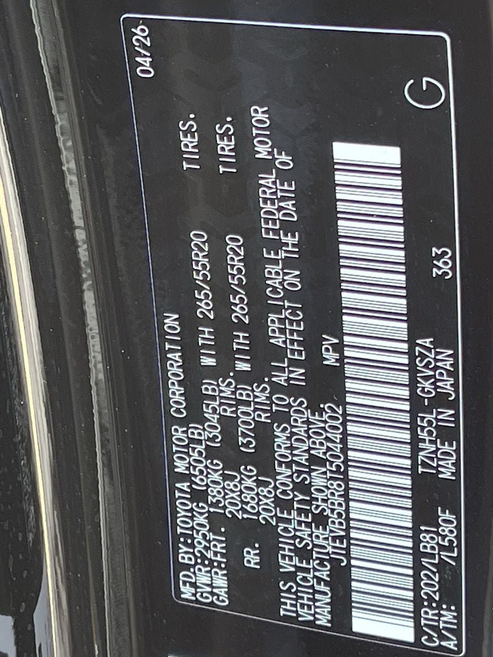 Used 2026 Toyota 4Runner Platinum AWD/4WD image 28