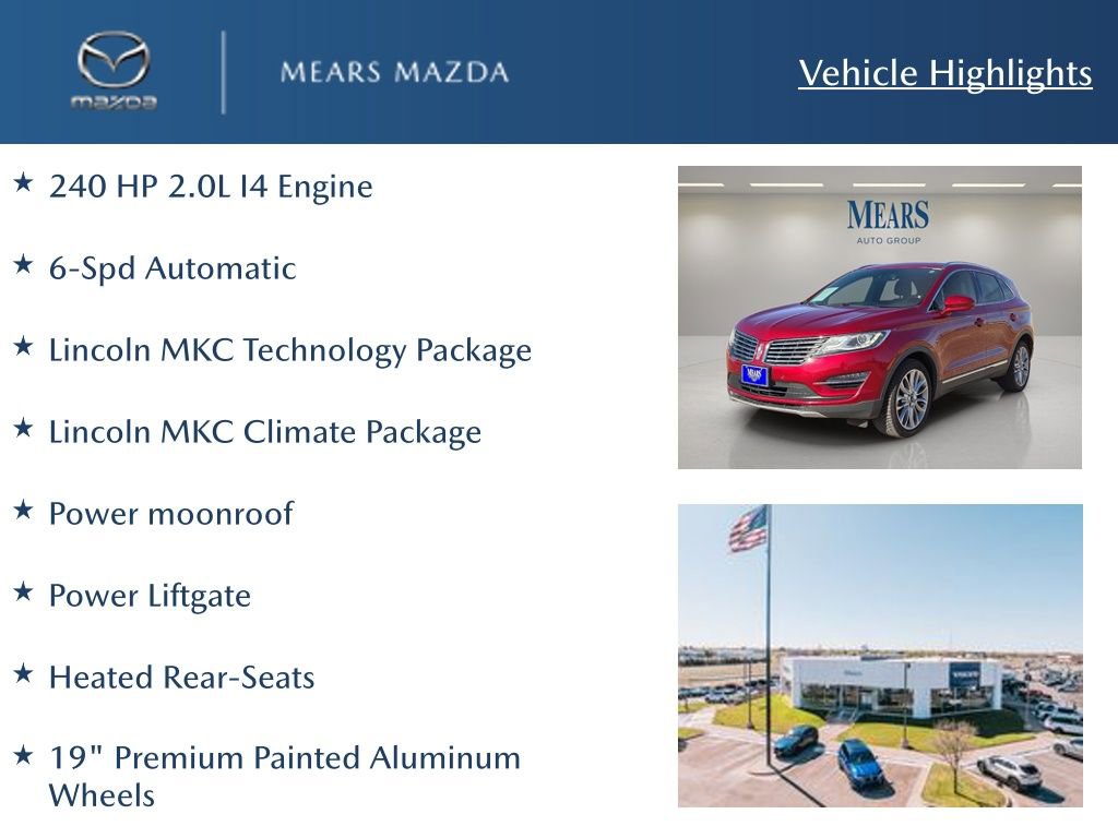 Used 2017 Lincoln MKC Reserve image 2