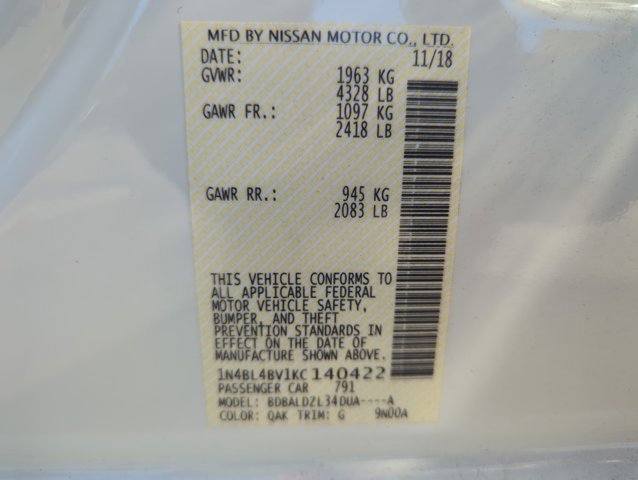 Used 2019 Nissan Altima 2.5 S image 25