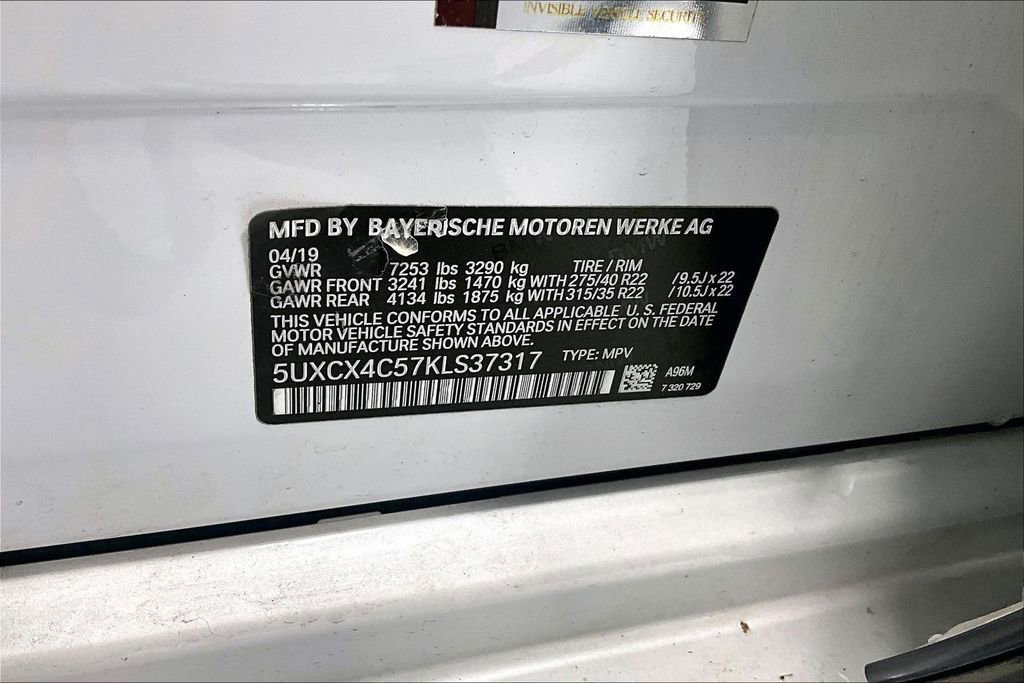 Used 2019 BMW X7 xDrive50i w/ Premium Package image 35