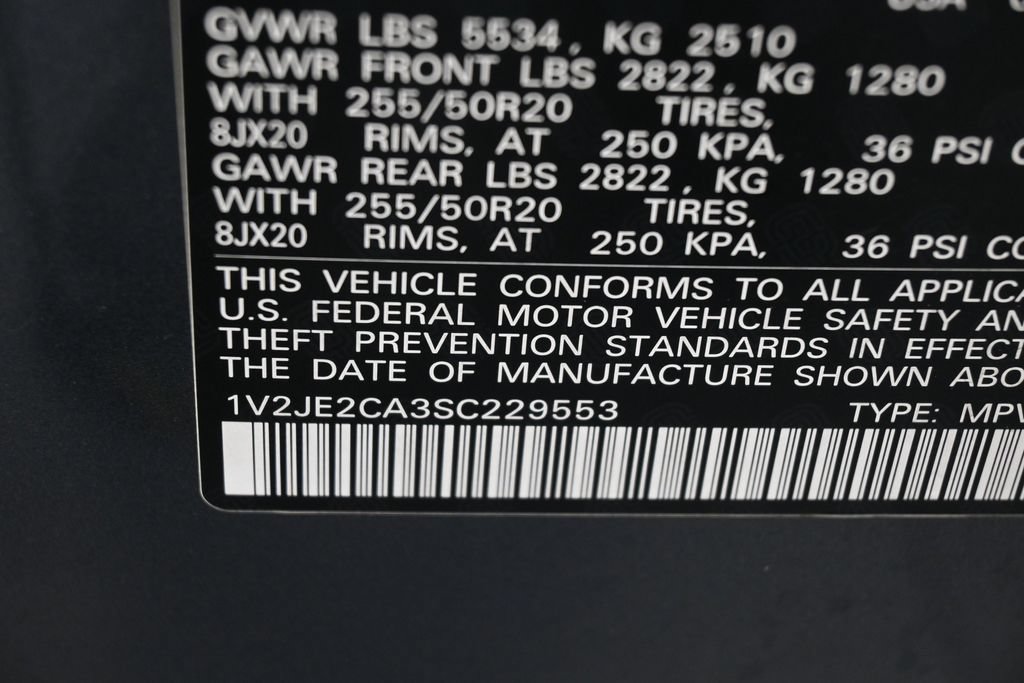Used 2025 Volkswagen Atlas Cross Sport SE w/ Panoramic Sunroof Package FWD image 20