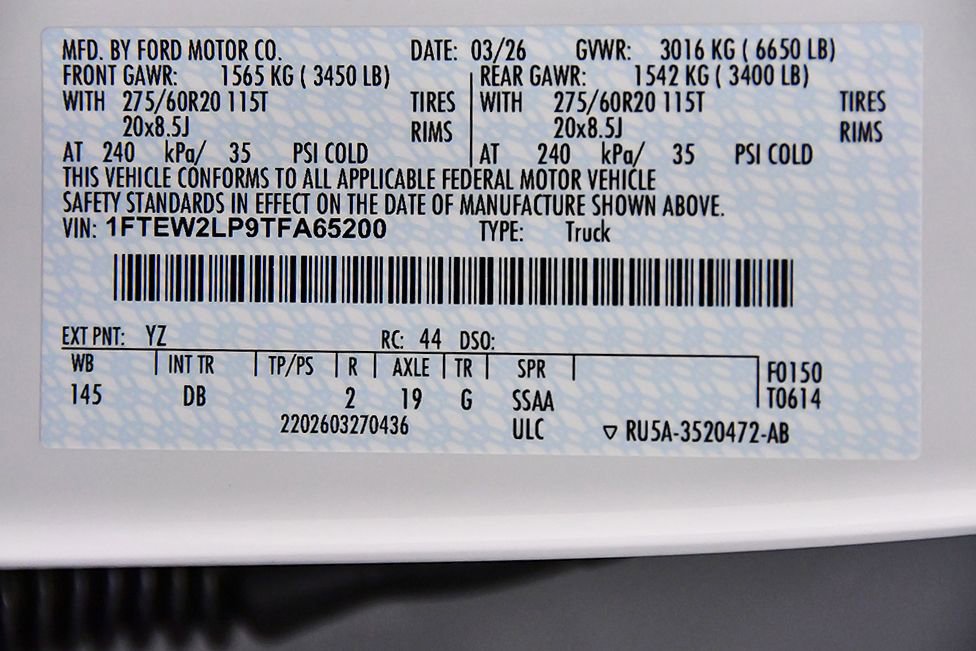 New 2026 Ford F150 STX w/ Equipment Group 200A AWD/4WD image 16