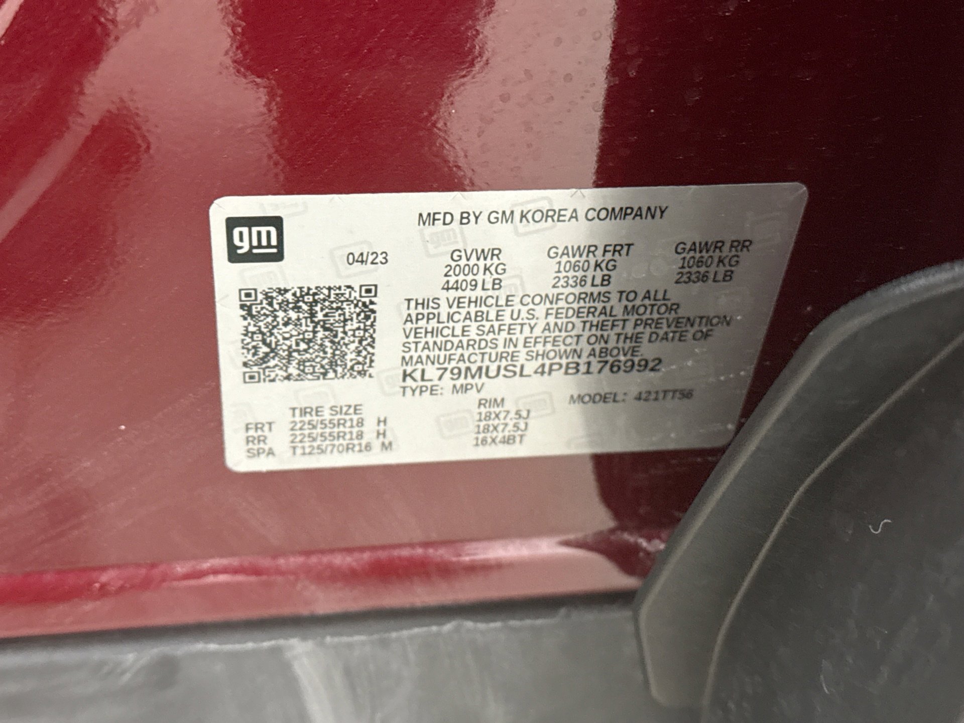 Used 2023 Chevrolet TrailBlazer RS w/ Convenience Package image 22