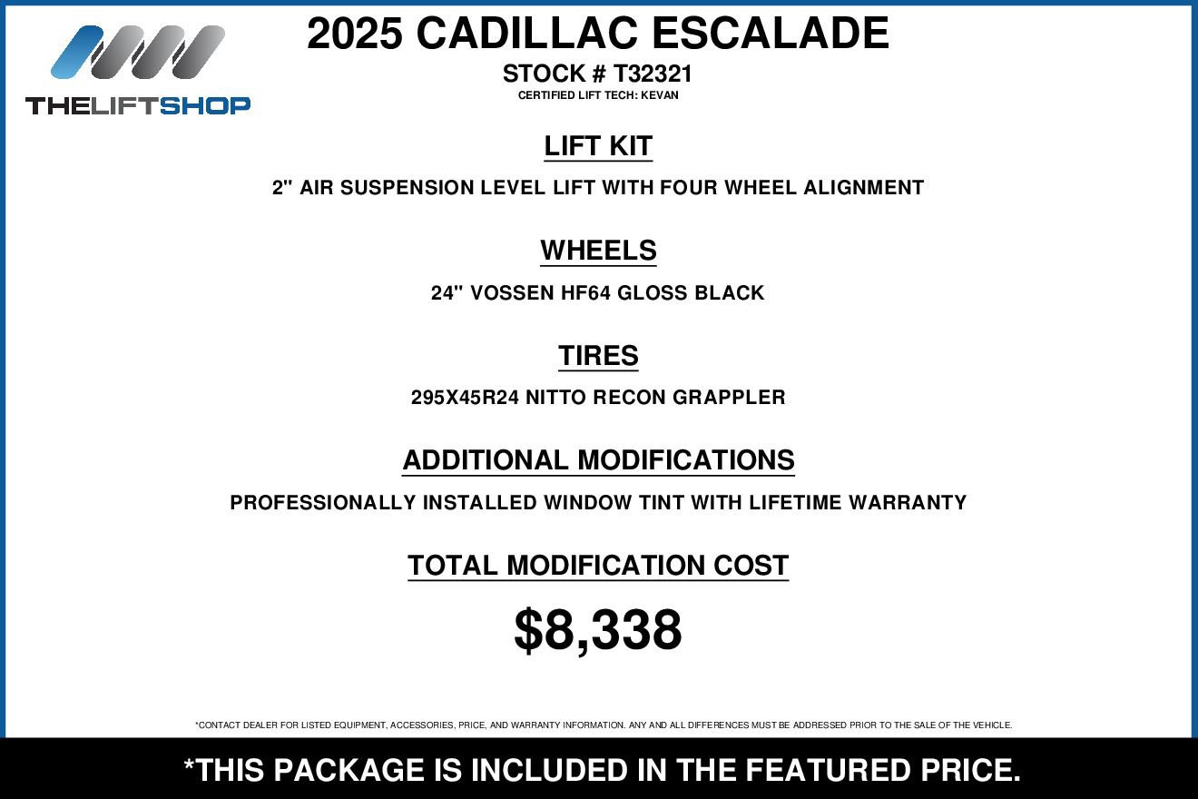 Used 2025 Cadillac Escalade Sport Platinum image 2