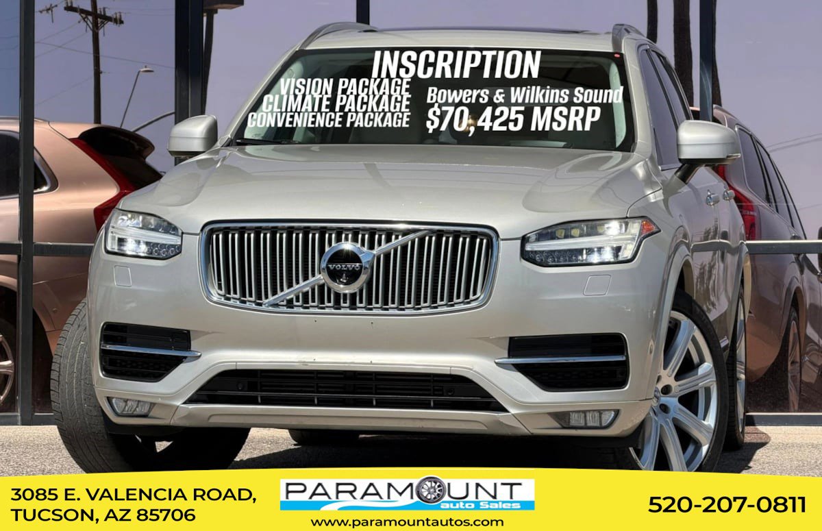Used 2017 Volvo XC90 T6 Inscription w/ Vision Package AWD/4WD image 1